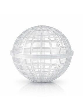 Clear Plastic Sphere Plant Basket 6 Inch | Orchid Basket Planter | Hanging Epiph